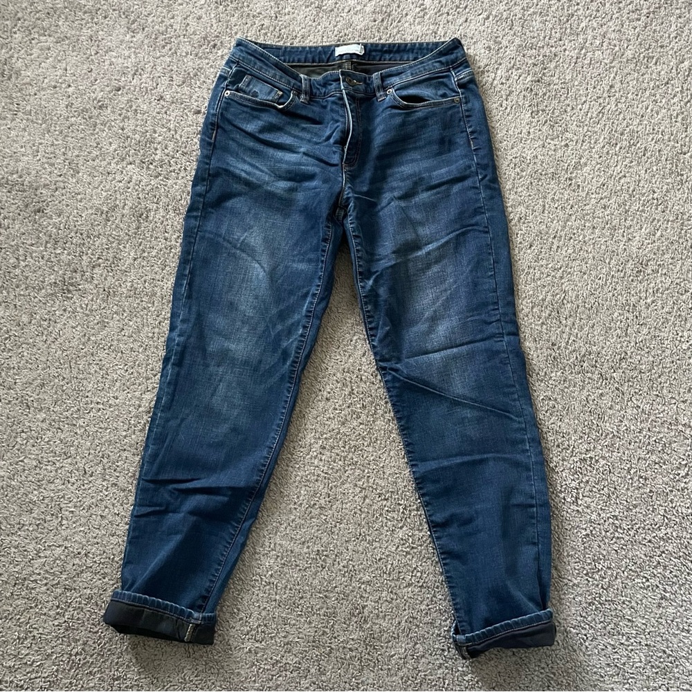 LL Bean flannel lined jeans